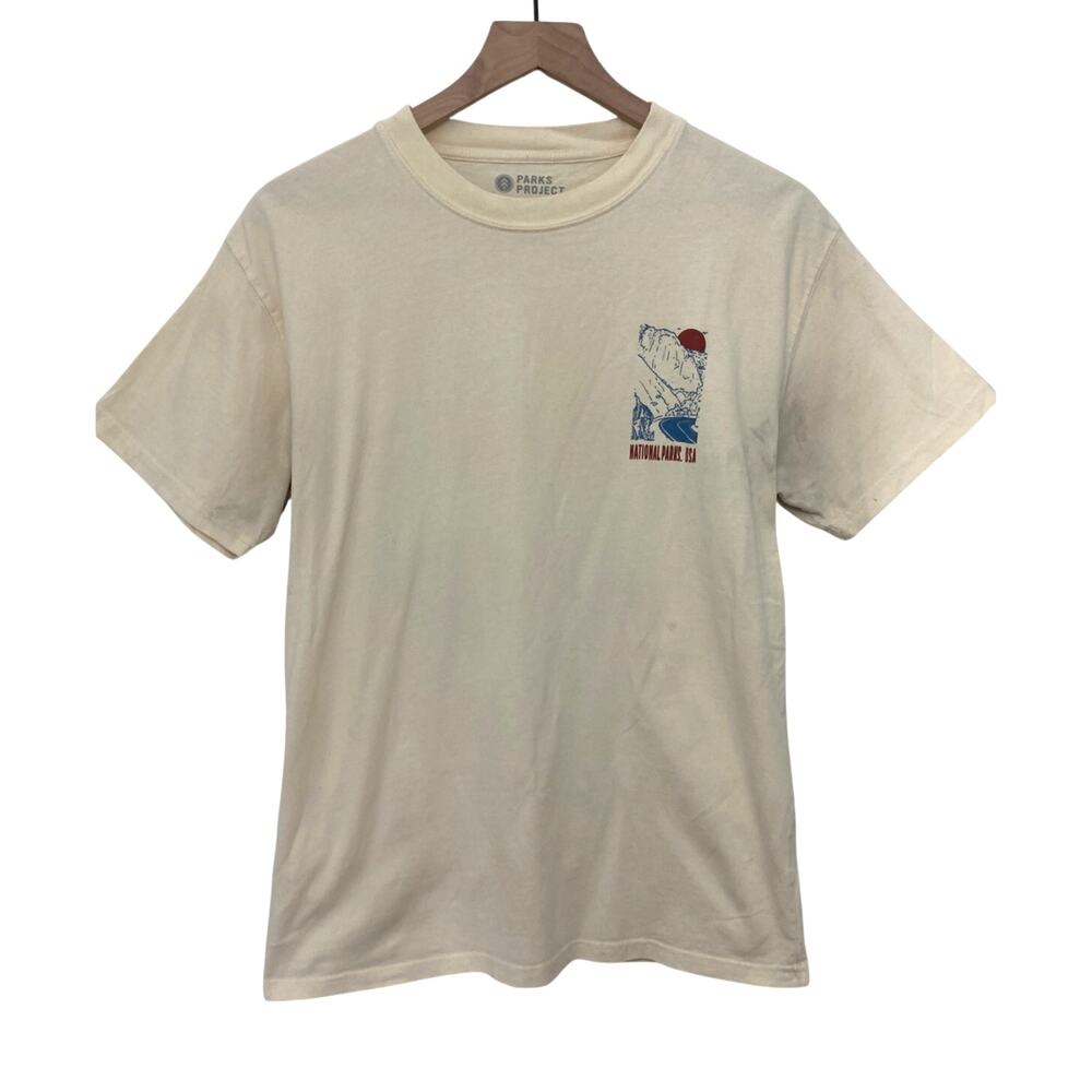 National Parks Project Cotton Adventure Outdoor Hiking Casual Tee T-Shirt Medium